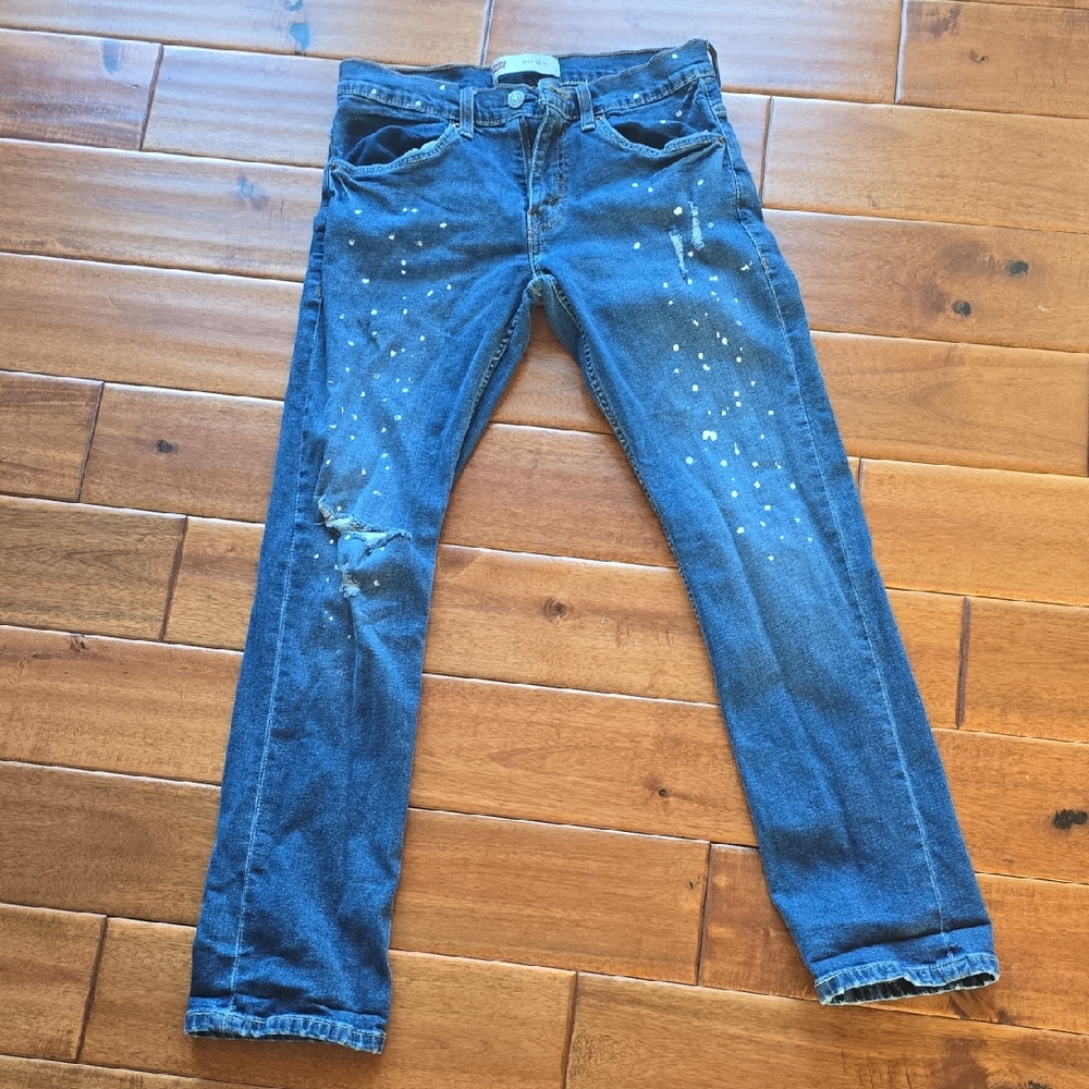 Levi's Blue Straight Leg Women's Jeans